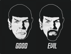 Would evil John look good with a goatee?